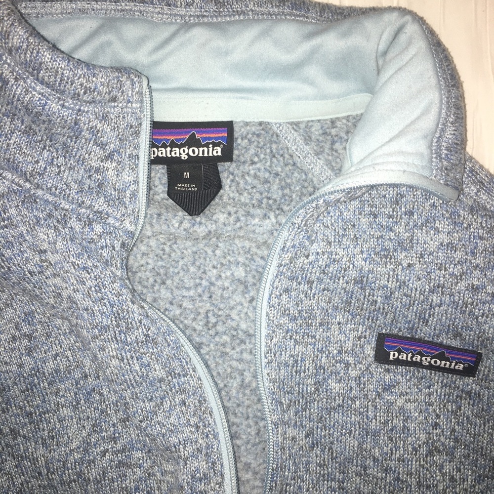patagonia quarter zip up